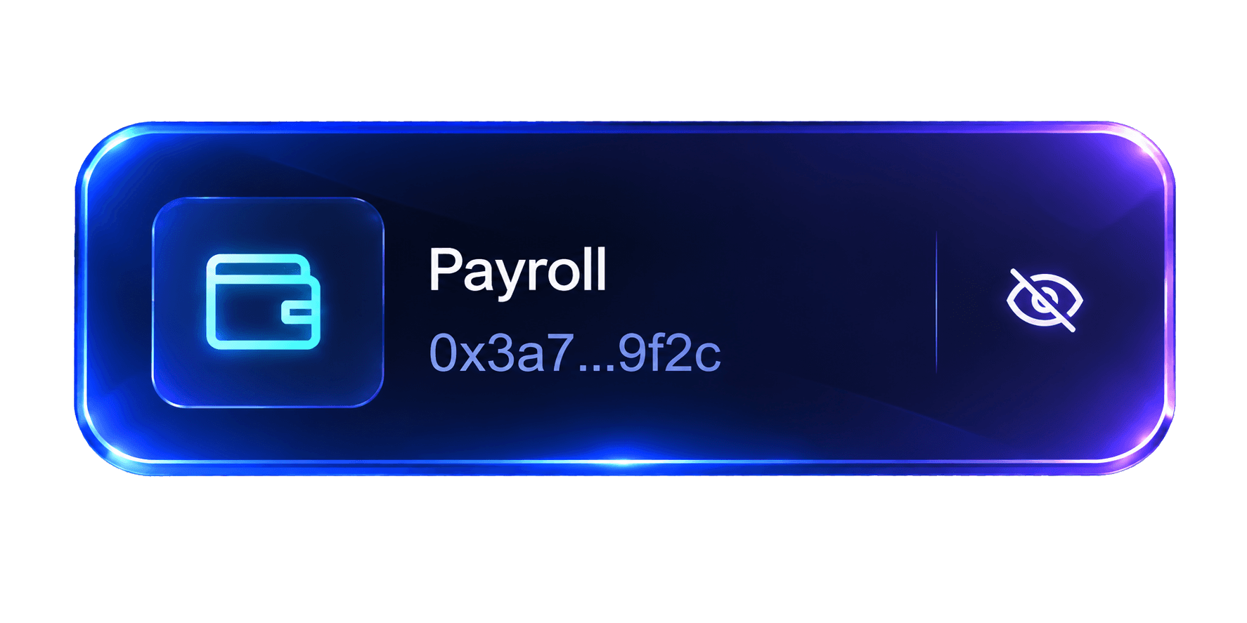 Payroll wallet 0x3a7…9f2c